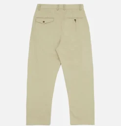 UNIVERSAL WORKS Chinos|Pantalons<Pantalon Double Pleated Stone