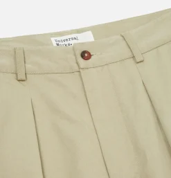 UNIVERSAL WORKS Chinos|Pantalons<Pantalon Double Pleated Stone