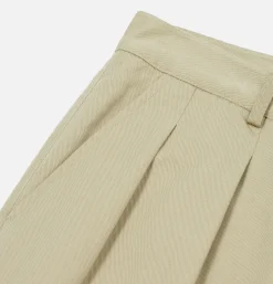 UNIVERSAL WORKS Chinos|Pantalons<Pantalon Double Pleated Stone