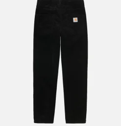 CARHARTT WIP Chinos|Pantalons<Pantalon Newel Cord Black