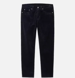 CARHARTT WIP Pantalons<Pantalon Newel Cord Dark Navy