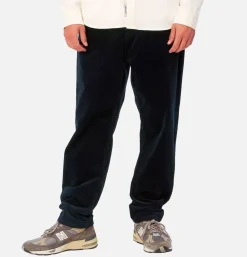 CARHARTT WIP Pantalons<Pantalon Newel Cord Dark Navy