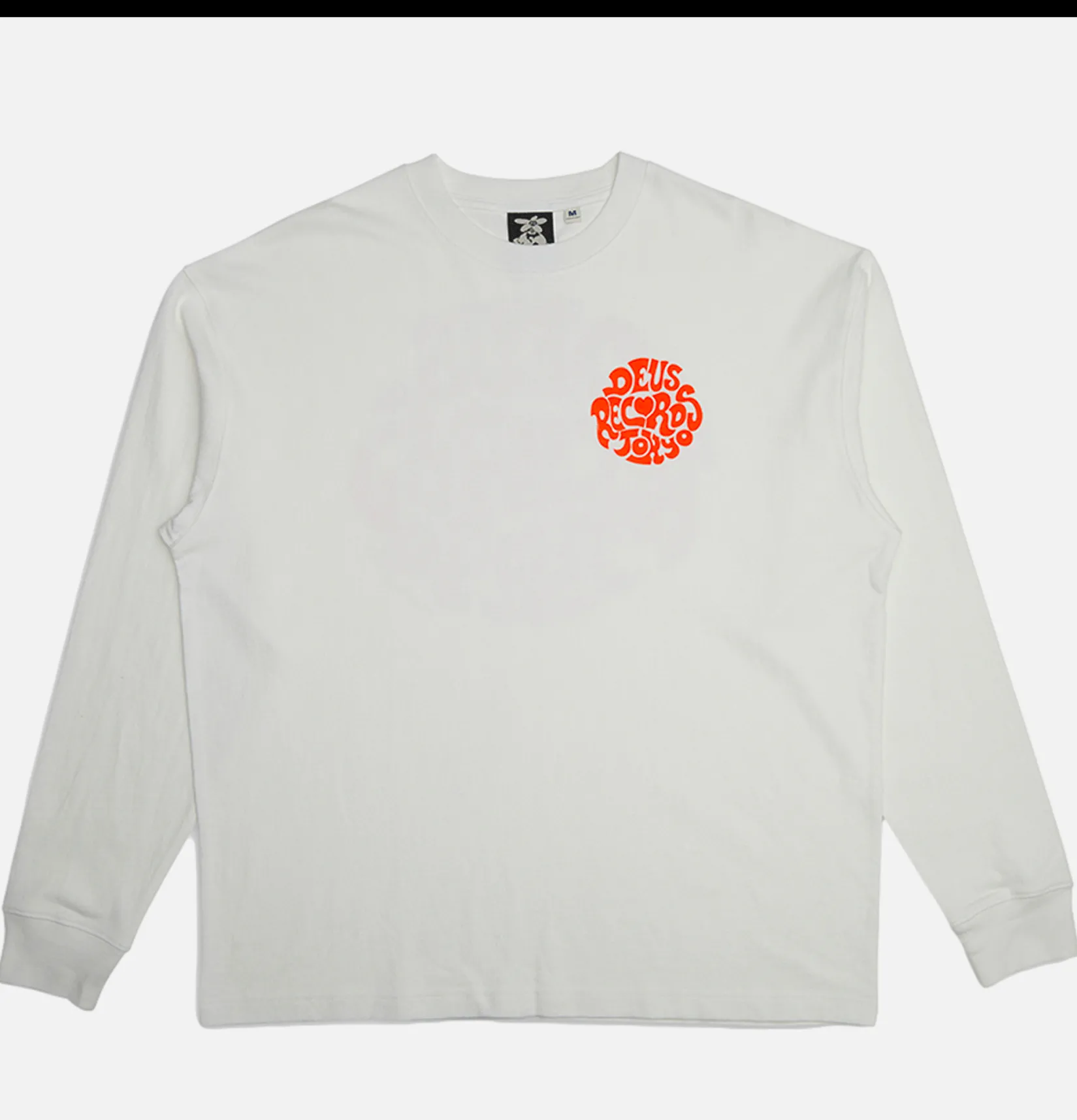 DEUS T-shirts<Paradigm Ls Tee Vintage White