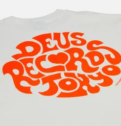 DEUS T-shirts<Paradigm Ls Tee Vintage White