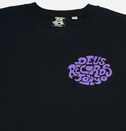 DEUS T-shirts<Paradigm Tee Black