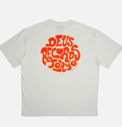 DEUS T-shirts<Paradigm Tee Vintage White