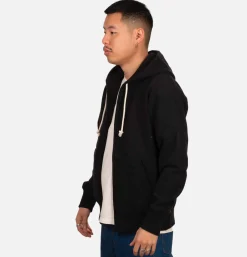 JACKMAN Sweats & Polaires<Parka Sweatshirt Black