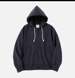 JACKMAN Sweats & Polaires<Parka Sweatshirt Navy