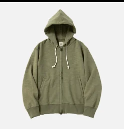 JACKMAN Sweats & Polaires<Parka Sweatshirt Olive
