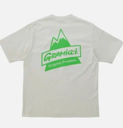 GRAMICCI T-shirts<Peak Tee Sand Pigment