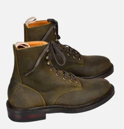 Homme UNMARKED Bottes<Plain Toe Db Hunter Waxed Olive