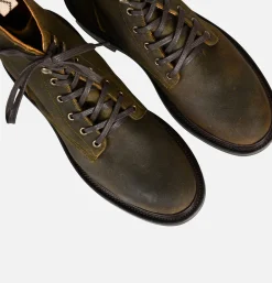 Homme UNMARKED Bottes<Plain Toe Db Hunter Waxed Olive