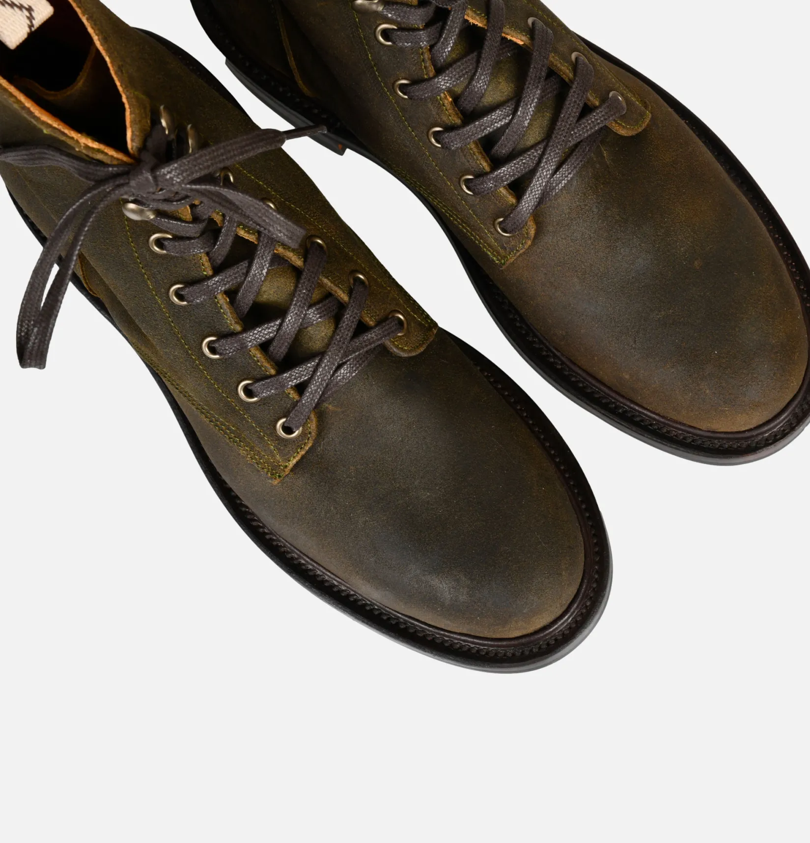 Homme UNMARKED Bottes<Plain Toe Db Hunter Waxed Olive
