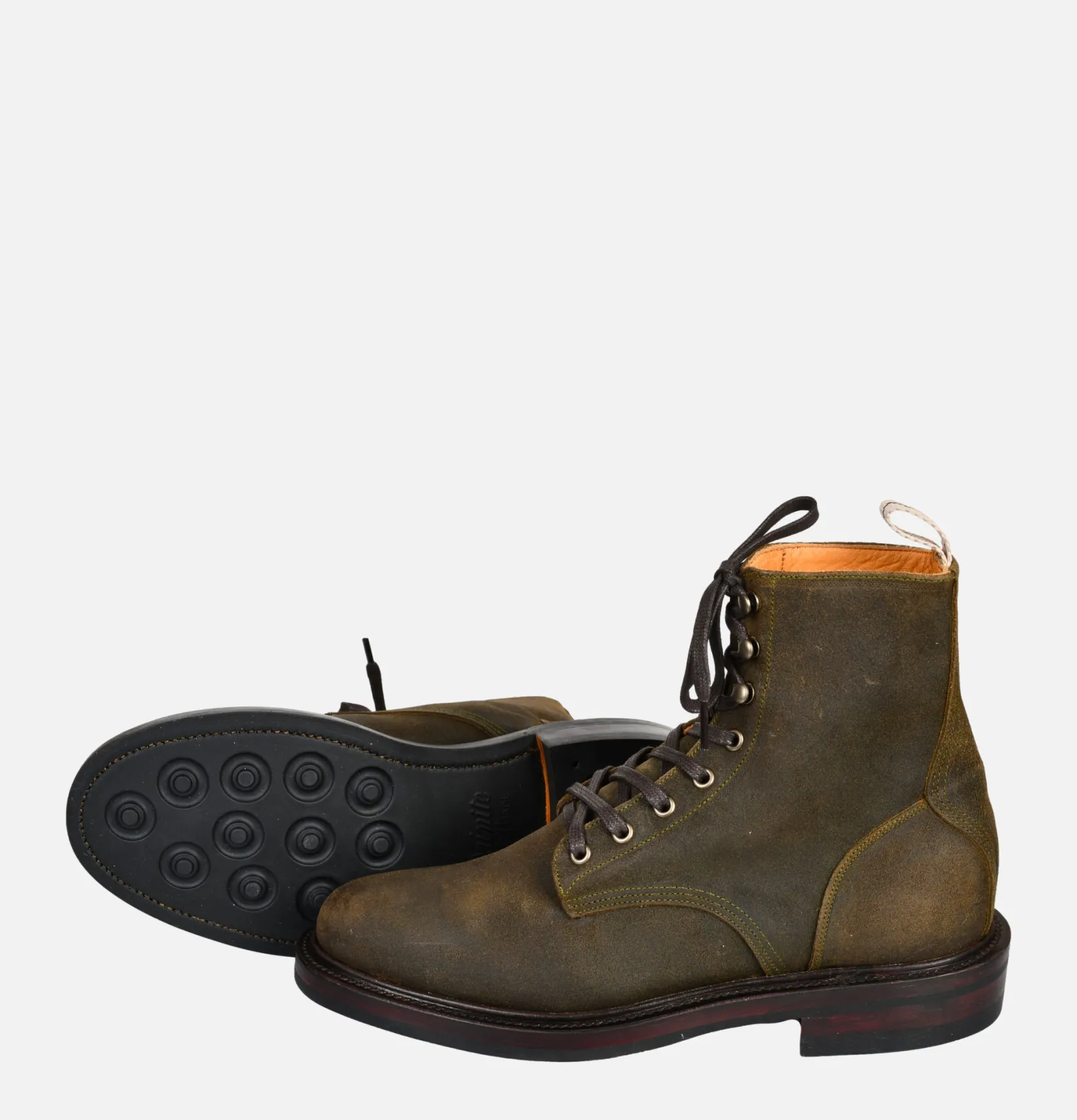 Homme UNMARKED Bottes<Plain Toe Db Hunter Waxed Olive
