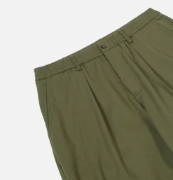 UNIVERSAL WORKS Pantalons<Pleated Track Pant Olive