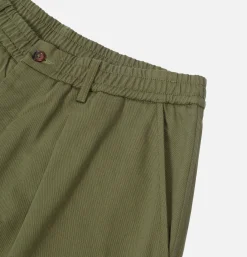 UNIVERSAL WORKS Pantalons<Pleated Track Pant Olive