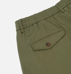UNIVERSAL WORKS Pantalons<Pleated Track Pant Olive