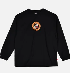 MANASTASH T-shirts<Poly Tee Ls 24hrs Black