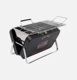 EDWIN Outdoor<Portable Bbq Steel Black