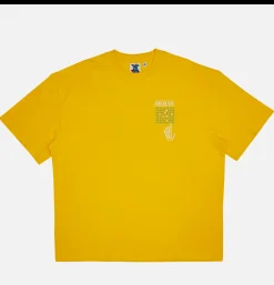 DEUS T-shirts<Primitive Learning Tee Yellow