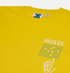 DEUS T-shirts<Primitive Learning Tee Yellow