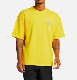 DEUS T-shirts<Primitive Learning Tee Yellow