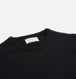 WILLIAM LOCKIE Pulls & Cardigans<Pull Col Rond Black