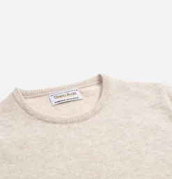 WILLIAM LOCKIE Pulls & Cardigans<Pull Col Rond Linen