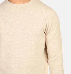 WILLIAM LOCKIE Pulls & Cardigans<Pull Col Rond Linen