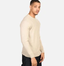 WILLIAM LOCKIE Pulls & Cardigans<Pull Col Rond Linen