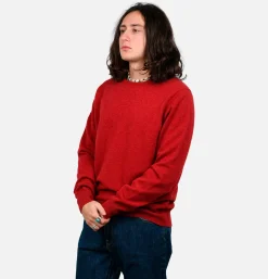 WILLIAM LOCKIE Pulls & Cardigans<Pull Col Rond Poppy Mix