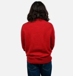 WILLIAM LOCKIE Pulls & Cardigans<Pull Col Rond Poppy Mix