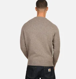 WILLIAM LOCKIE Pulls & Cardigans<Pull Col Rond Vole