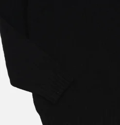 WILLIAM LOCKIE Pulls & Cardigans<Pull Col Roulé Aryan Black