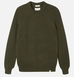 PEREGRINE Pulls & Cardigans<Pull Ford Crew Olive