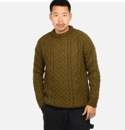 PEREGRINE Pulls & Cardigans<Pull Hudson Aran Khaki