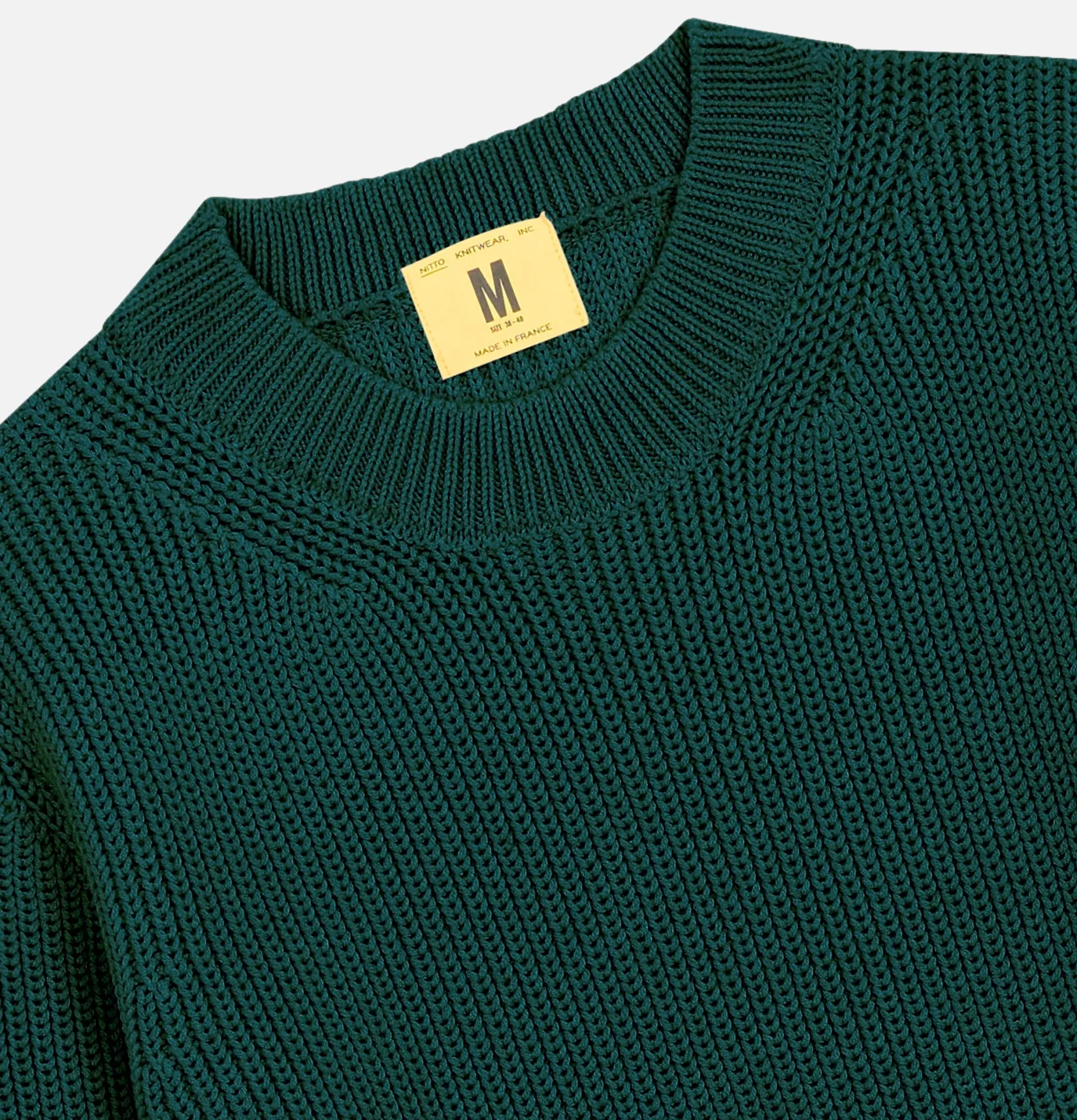 NITTO KNITWEAR Gants • Bonnets • Echarpes|Pulls & Cardigans<Pull Vasken Forest Green