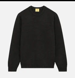 NITTO KNITWEAR Pulls & Cardigans<Pull Youri Col Rond Anthracite