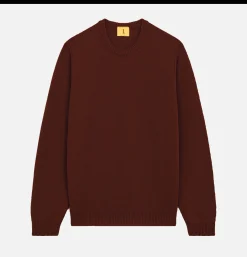 NITTO KNITWEAR Pulls & Cardigans<Pull Youri Col Rond Brique