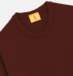NITTO KNITWEAR Pulls & Cardigans<Pull Youri Col Rond Brique