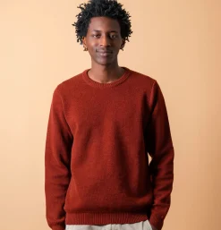NITTO KNITWEAR Pulls & Cardigans<Pull Youri Col Rond Brique