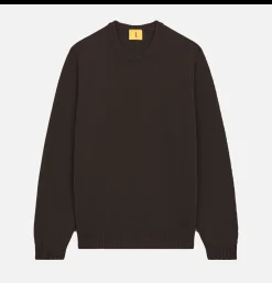 NITTO KNITWEAR Pulls & Cardigans<Pull Youri Col Rond Marron