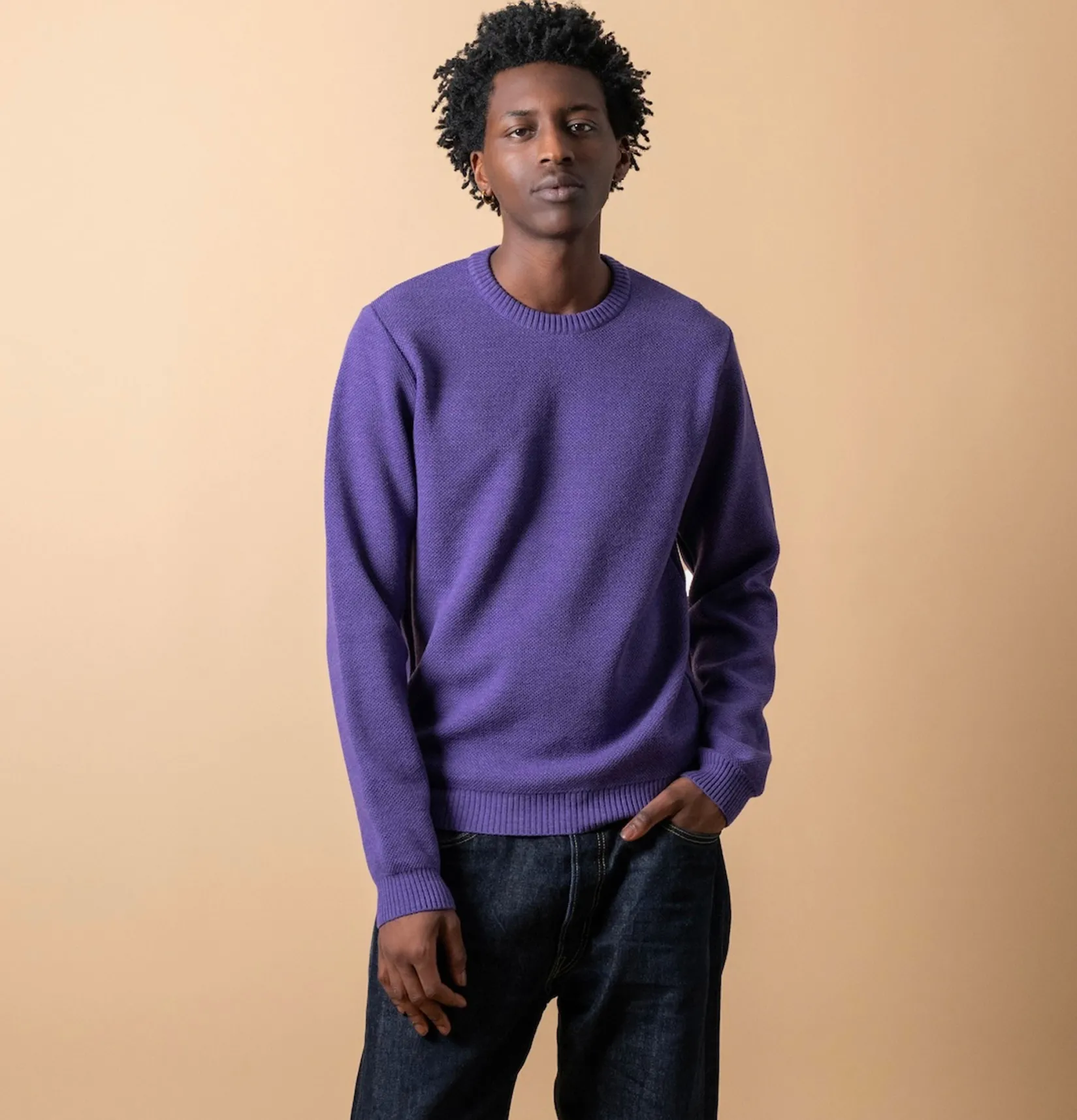 NITTO KNITWEAR Pulls & Cardigans<Pull Youri Col Rond Violet