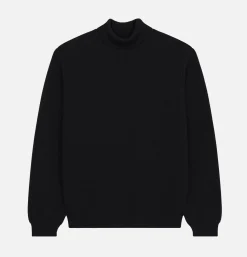NITTO KNITWEAR Pulls & Cardigans<Pull Youri Col Roulé Black