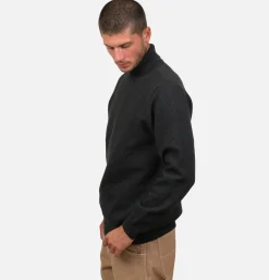 NITTO KNITWEAR Pulls & Cardigans<Pull Youri Col Roule Charcoal