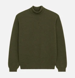 NITTO KNITWEAR Pulls & Cardigans<Pull Youri Col Roule Khaki
