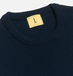 NITTO KNITWEAR Pulls & Cardigans<Pull Youri Coton Navy