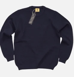 NITTO KNITWEAR Pulls & Cardigans<Pull Youri Laine Navy