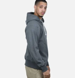 JACKMAN Sweats & Polaires<Pullover Hooded Sweatshirt Stone Grey