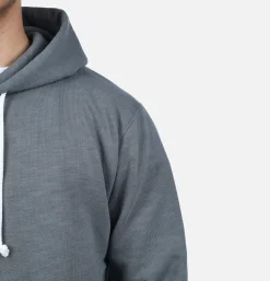JACKMAN Sweats & Polaires<Pullover Hooded Sweatshirt Stone Grey